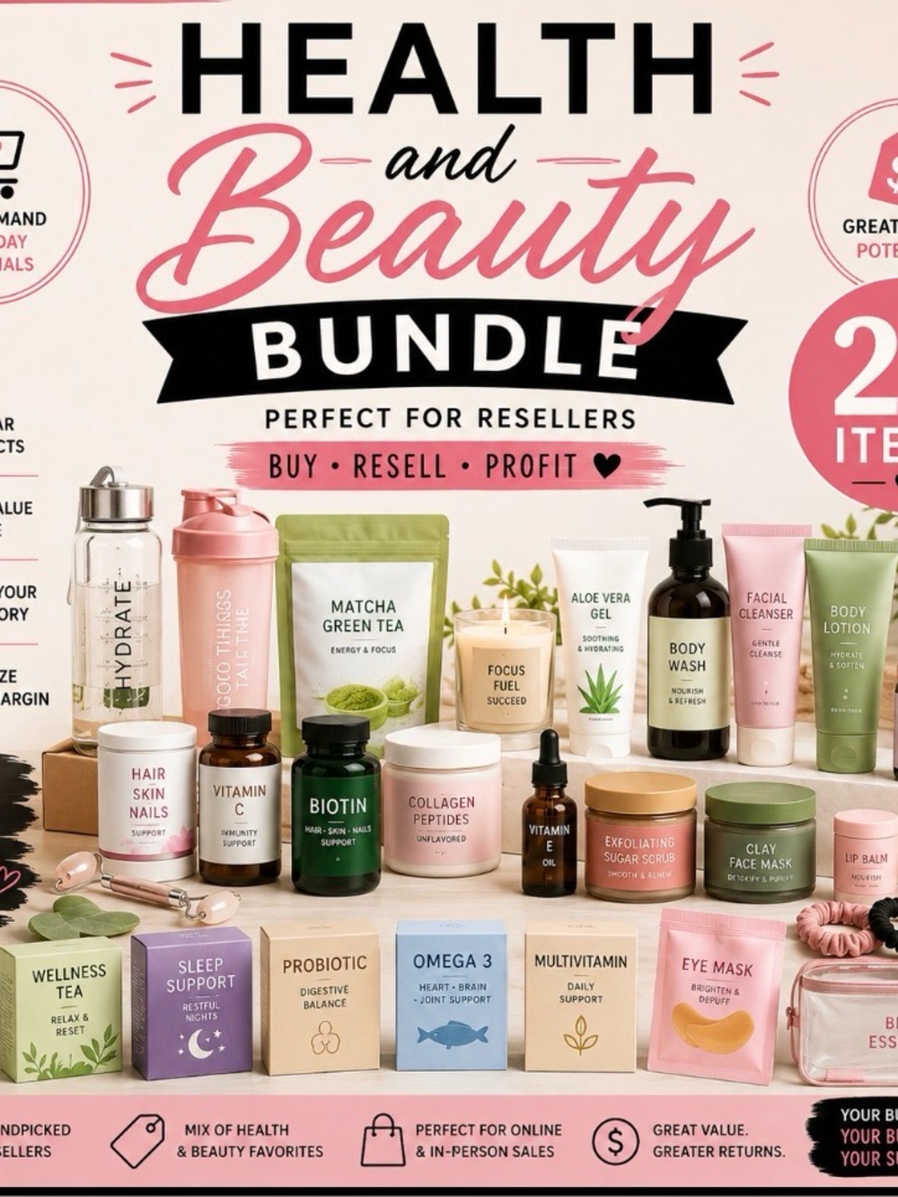 Health and Beauty Mystery Bundle
